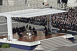 Papst Benedikt bei seiner letzten Generalaudienz am 27. Februar 2013.