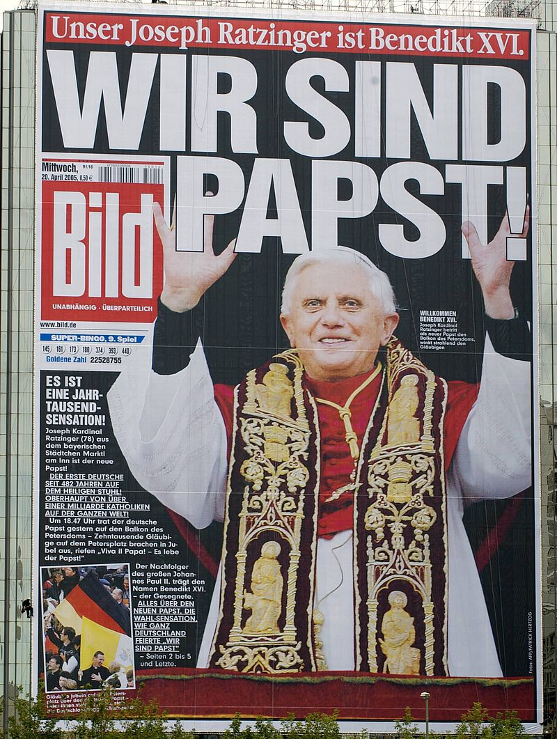 Cover der Bildzeitung