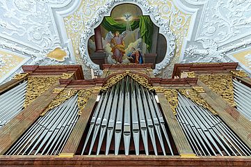 Orgel in der Kirchengemeinde St. Oswald in Traunstein