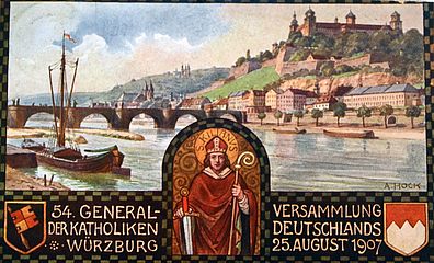 Katholikentag in Würzburg 1907