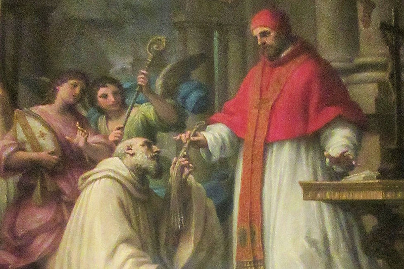 Petrus Damiani vor Papst Alexander II