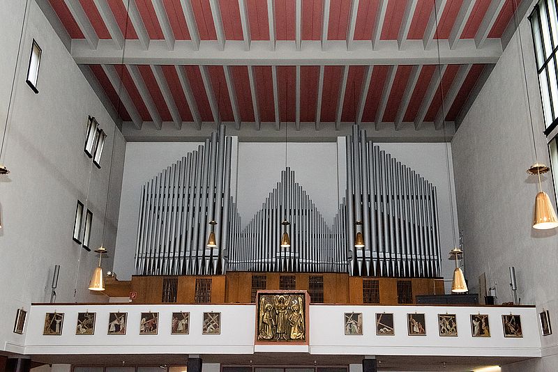 Orgel in der Andreaskirche im Pfarrverband Isarvorstadt
