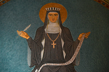 Bild der Heiligen Hildegard von Bingen i