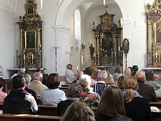 Gottesdienst in der Kirche Sankt Michael in Schwabhausen 