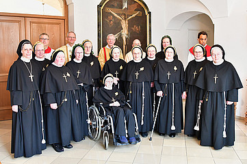 Gruppenfoto der Ordensschwestern