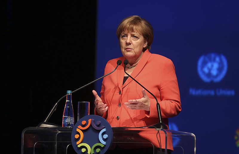 Bundeskanzlerin Angela Merkel auf dem Humanitären Weltgipfel in Istanbul