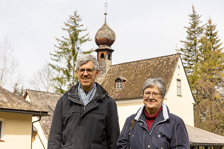 Kurat Hans Schweiger und Schwester Margret