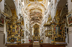 Hochaufgelöste Fotos bieten einen neuen Zugang zur Klosterkirche in Markt Indersdorf.