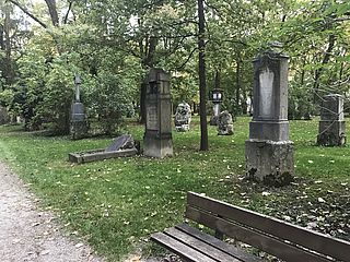 Der alte Nordfriedhof entstand erst 1866. Heute ist er eine Parkanlage.