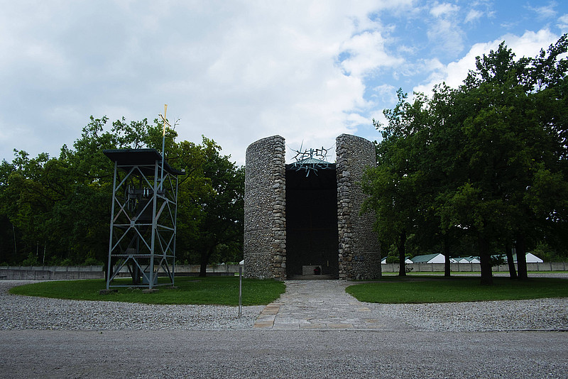 Todesangst-Christi-Kapelle auf dem Gelände der KZ-Gedenkstätte Dachau