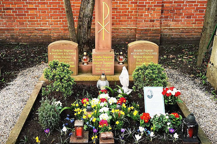 Grab Segerers auf dem Münchner Ostfriedhof