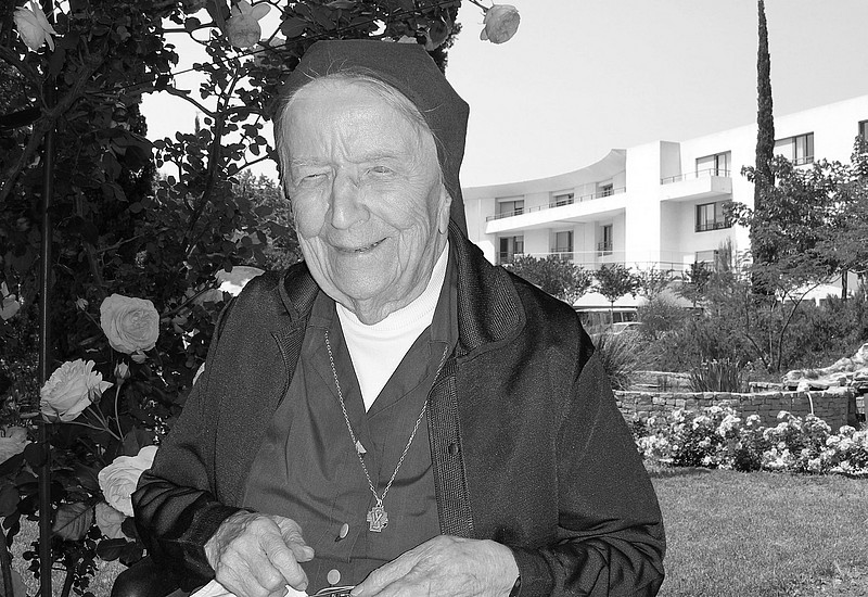 Schwester André Randon auf einem Foto von 2019