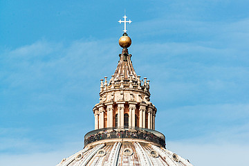 Kuppel des Peterdoms in Rom