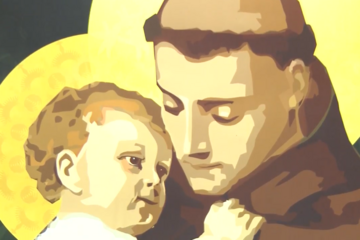 Heiliger Antonius mit Jesuskind
