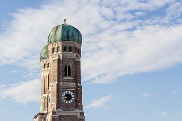 Die Türme des Münchner Liebfrauendoms