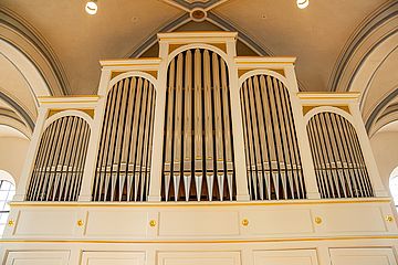 Orgel in der Pfarrkirche Heiligste Dreifaltigkeit Kolbermoor.