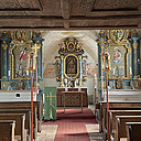 Innenansicht der Kirche St. Clemens Oberberghausen