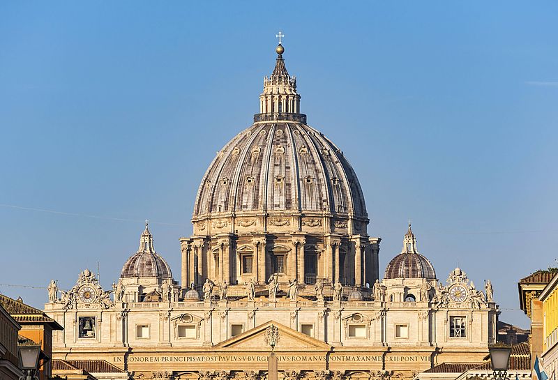 Kuppel des Petersdom in Rom